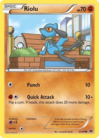 Riolu (Next Destinies) Heavy Play - Nick Nack's Full Frontal Attack