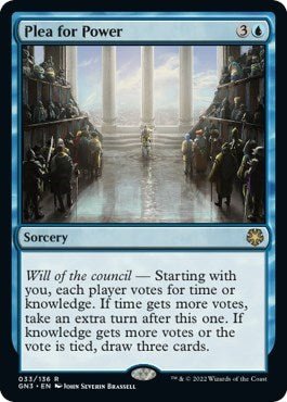 Plea for Power (Magic Game Night: Free - For - All) Near Mint - Nick Nack's Full Frontal Attack