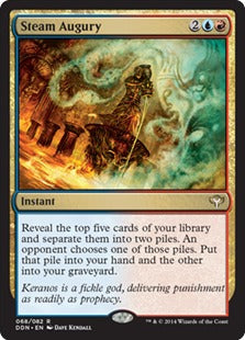 Steam Augury (Duel Decks: Speed vs Cunning) Near Mint