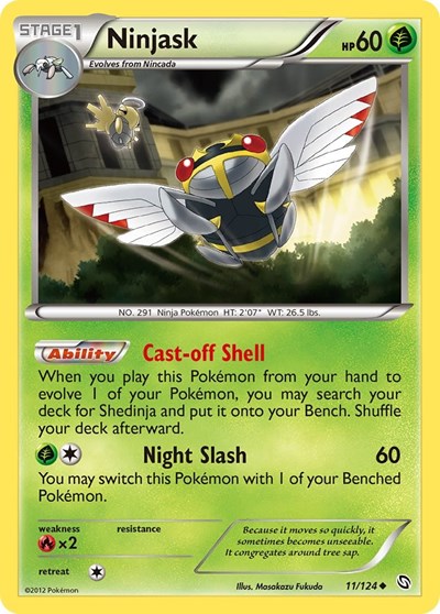 Ninjask (Dragons Exalted) Medium Play