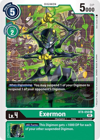 Exermon (New Awakening) Near Mint
