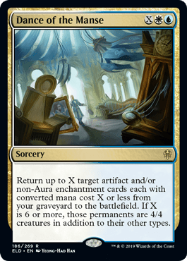 Dance of the Manse (Throne of Eldraine) Near Mint - Nick Nack's Full Frontal Attack