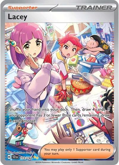 Lacey - 172 (SV07: Stellar Crown) Near Mint Holofoil