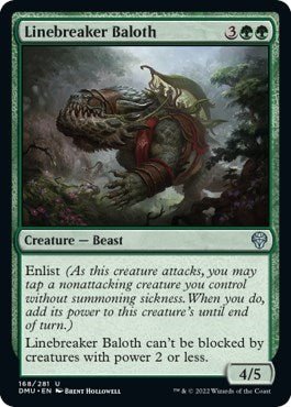 Linebreaker Baloth (Dominaria United) Near Mint - Nick Nack's Full Frontal Attack
