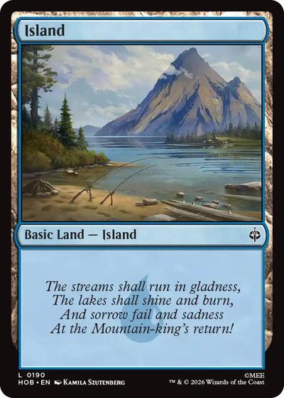 Island (0190) (The Hobbit) Near Mint