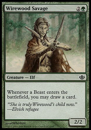 Wirewood Savage (Duel Decks: Garruk vs Liliana) Near Mint - Nick Nack's Full Frontal Attack
