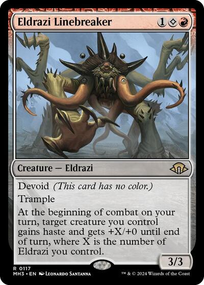 Eldrazi Linebreaker (Modern Horizons 3) Near Mint - Nick Nack's Full Frontal Attack