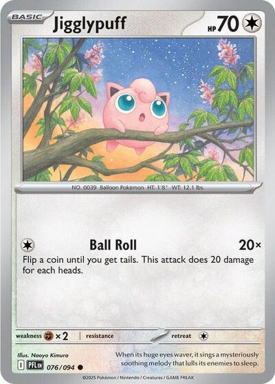 Jigglypuff (ME02: Phantasmal Flames) Near Mint Reverse Holofoil