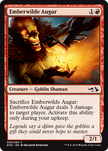 Emberwilde Augur (Duel Decks Anthology: Elves vs Goblins) Near Mint