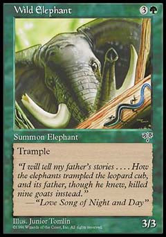 Wild Elephant (Mirage) Light Play - Nick Nack's Full Frontal Attack