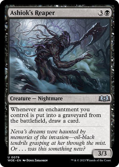 Ashiok's Reaper (Wilds of Eldraine) Near Mint - Nick Nack's Full Frontal Attack