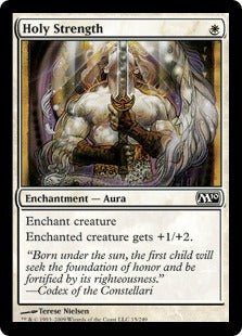Holy Strength (Magic 2010 Core Set) Near Mint - Nick Nack's Full Frontal Attack