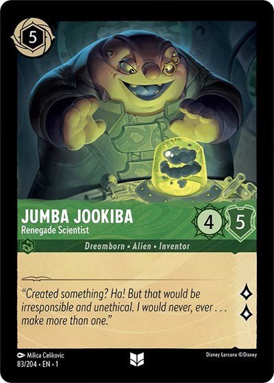 Jumba Jookiba (The First Chapter) Near Mint - Nick Nack's Full Frontal Attack