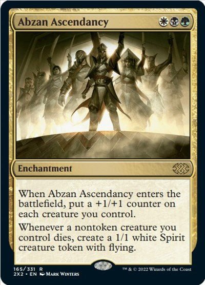 Abzan Ascendancy (Double Masters 2022) Near Mint Foil - Nick Nack's Full Frontal Attack