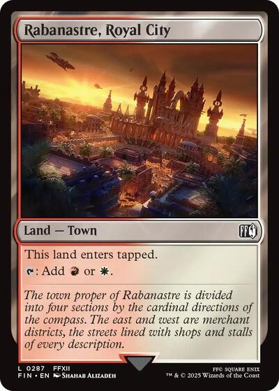 Rabanastre, Royal City (Universes Beyond: FINAL FANTASY) Near Mint - Nick Nack's Full Frontal Attack