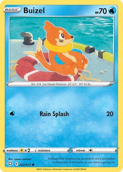 Buizel (Shining Fates) Near Mint - Nick Nack's Full Frontal Attack