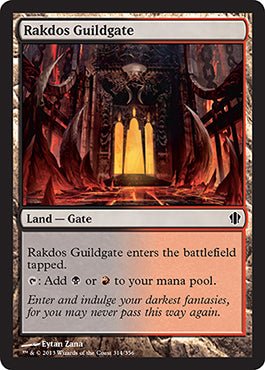 Rakdos Guildgate (Commander 2013 Edition) Near Mint - Nick Nack's Full Frontal Attack