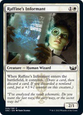 Raffine's Informant (Streets of New Capenna) Near Mint - Nick Nack's Full Frontal Attack