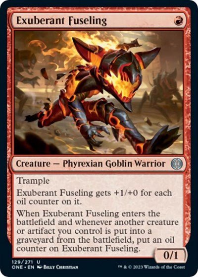 Exuberant Fuseling (Phyrexia: All Will Be One) Near Mint - Nick Nack's Full Frontal Attack