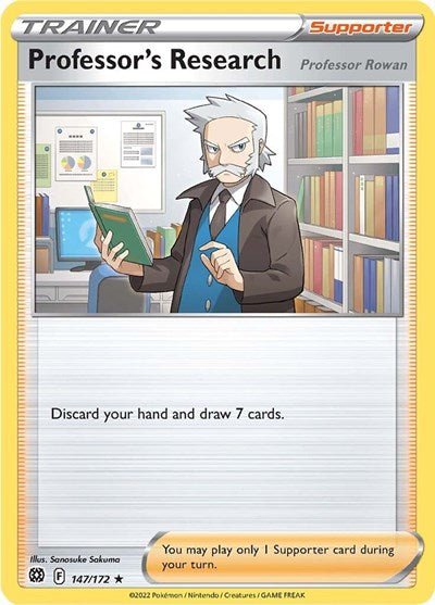 Professor's Research (SWSH09: Brilliant Stars) Near Mint Holofoil - Nick Nack's Full Frontal Attack