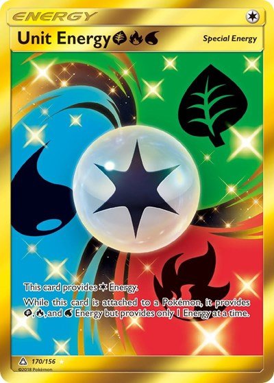 Unit Energy GRW (Secret Rare) (SM - Ultra Prism) Near Mint Holofoil - Nick Nack's Full Frontal Attack