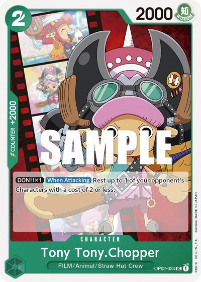 Tony Tony.Chopper (Paramount War) Near Mint - Nick Nack's Full Frontal Attack