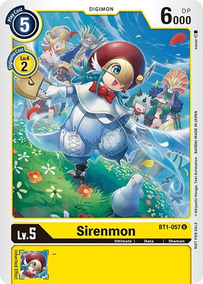 Sirenmon (Winner Pack Double Diamond) (Release Special Booster) Near Mint