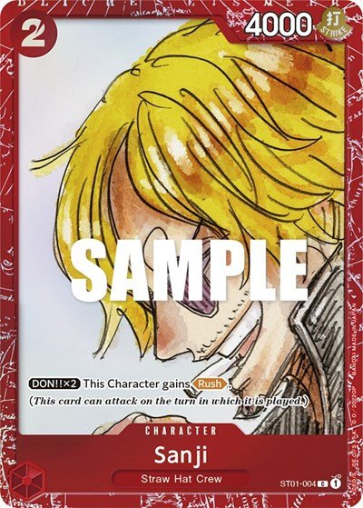 Sanji (Premium Card Collection -ONE PIECE FILM RED Edition-) (One Piece Promotion Cards) Near Mint Foil - Nick Nack's Full Frontal Attack