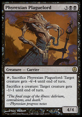 Phyrexian Plaguelord (Duel Decks: Phyrexia vs The Coalition) Near Mint