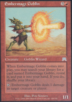 Embermage Goblin (Onslaught) Medium Play