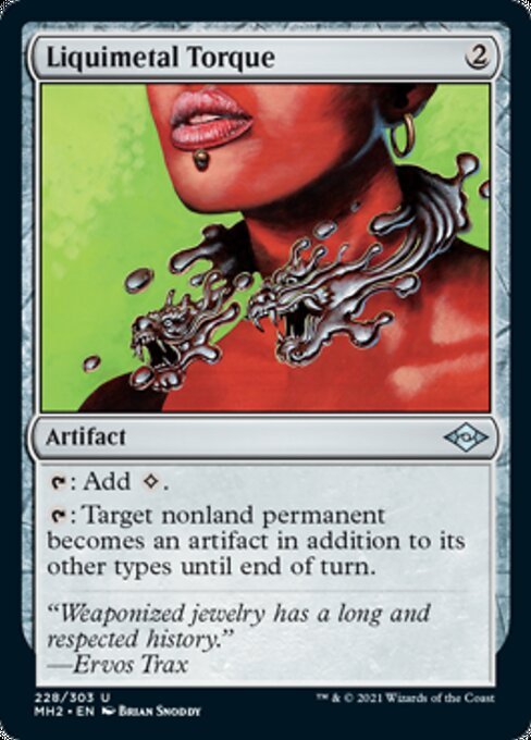 Liquimetal Torque (Modern Horizons 2) Near Mint - Nick Nack's Full Frontal Attack