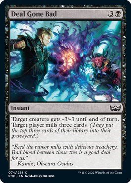 Deal Gone Bad (Streets of New Capenna) Near Mint - Nick Nack's Full Frontal Attack