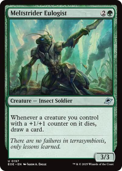 Meltstrider Eulogist (Edge of Eternities) Near Mint - Nick Nack's Full Frontal Attack