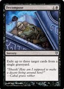 Decompose (Duel Decks: Sorin vs Tibalt) Near Mint - Nick Nack's Full Frontal Attack