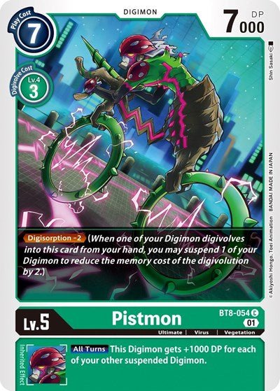 Pistmon (New Awakening) Near Mint - Nick Nack's Full Frontal Attack