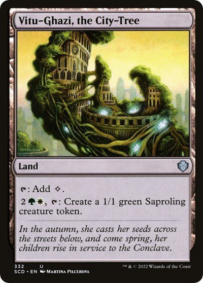 Vitu-Ghazi, the City-Tree (Commander 2022 Starter Decks) Near Mint - Nick Nack's Full Frontal Attack