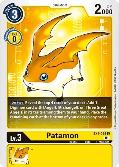 Patamon (Classic Collection) Near Mint - Nick Nack's Full Frontal Attack