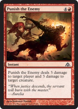 Punish the Enemy (Dragon's Maze) Near Mint - Nick Nack's Full Frontal Attack