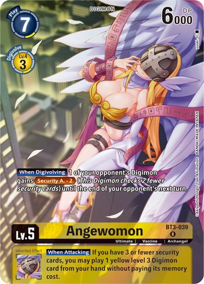 Angewomon BT3-039 (Gift Box 2023) (Release Special Booster) Near Mint Foil
