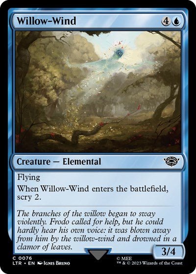 Willow-Wind (Universes Beyond: The Lord of the Rings: Tales of Middle-earth) Near Mint - Nick Nack's Full Frontal Attack