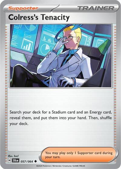 Colress's Tenacity - 057 (SV: Shrouded Fable) Near Mint Reverse Holofoil - Nick Nack's Full Frontal Attack