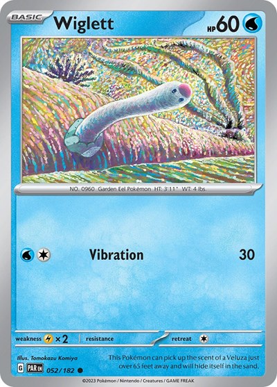 Wiglett - 052 (Scarlet and Violet: Paradox Rift) Near Mint