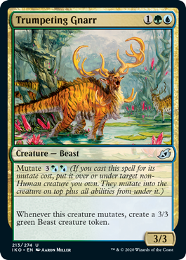 Trumpeting Gnarr (Ikoria: Lair of Behemoths) Near Mint - Nick Nack's Full Frontal Attack