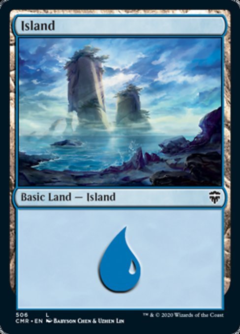 Island (506) (Commander 2020 Commander Legends) Near Mint - Nick Nack's Full Frontal Attack