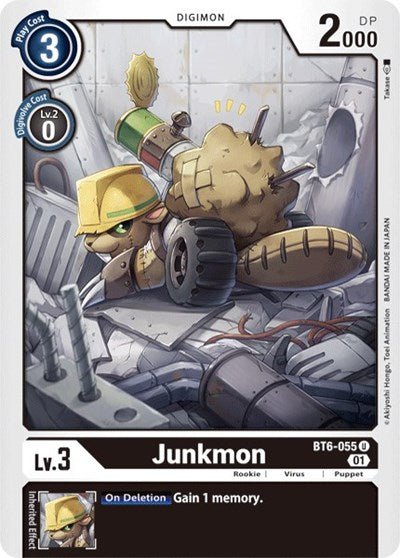 Junkmon (Double Diamond) Near Mint - Nick Nack's Full Frontal Attack