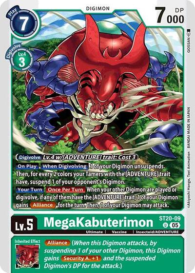 MegaKabuterimon (Starter Deck 20: Protector of Light) Near Mint - Nick Nack's Full Frontal Attack