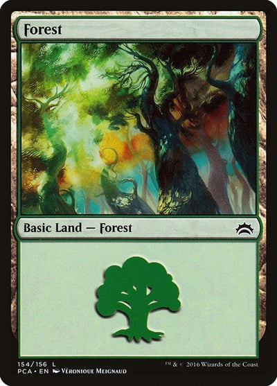 Forest (154) (Planechase Anthology) Near Mint