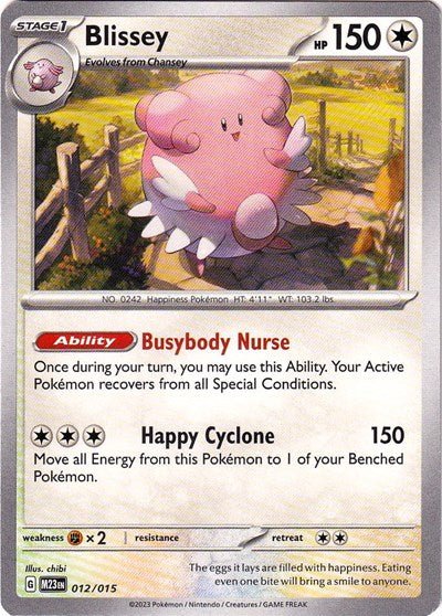 Blissey (McDonald's Promos 2023) Near Mint - Nick Nack's Full Frontal Attack
