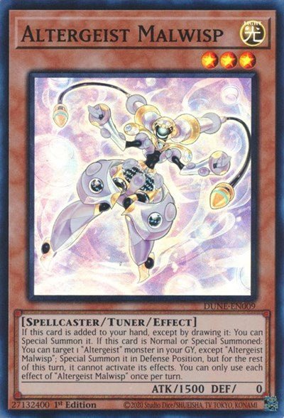Altergeist Malwisp (Duelist Nexus) Light Play 1st Edition - Nick Nack's Full Frontal Attack