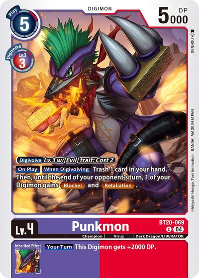 Punkmon (Release Special Booster 2.5) Near Mint